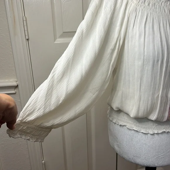 Pheasant Blouse long sleeve elastic at the neck waist sleeve - Picture 5 of 9